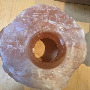 Scentsy Pink and White Sculpture Candle Holder
